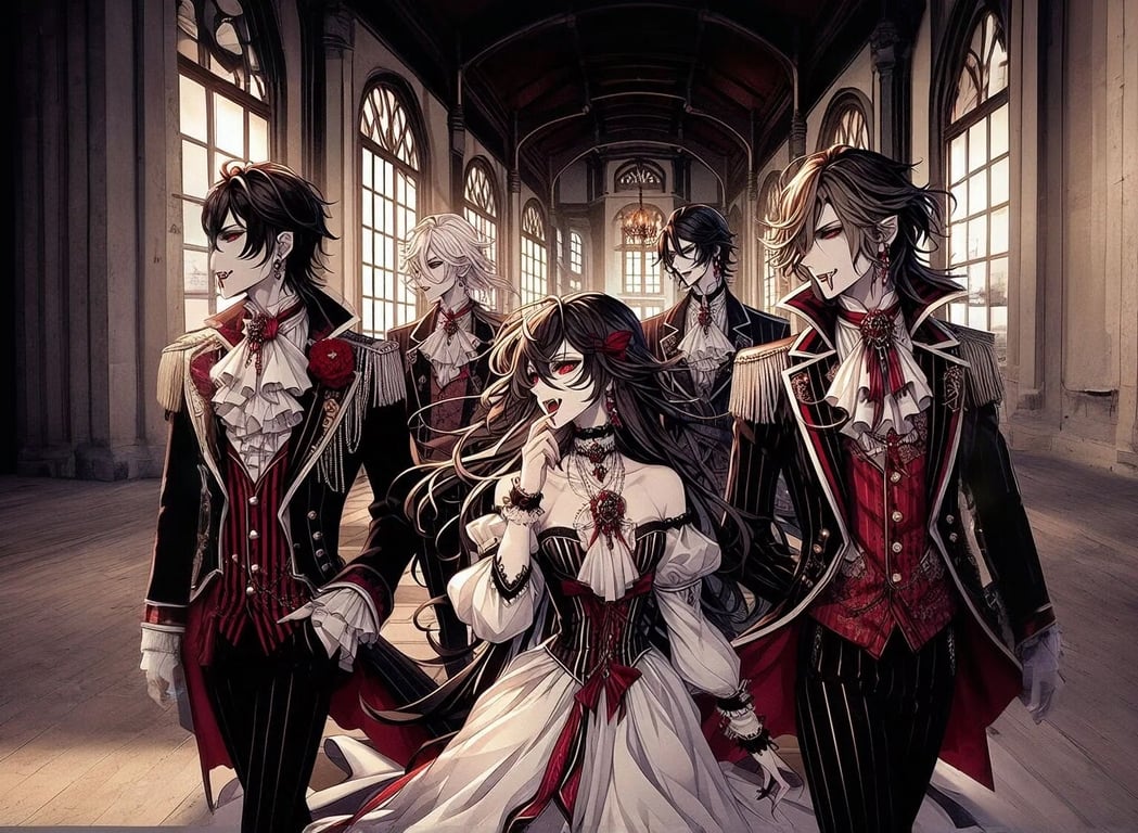 Cover art for Bloodspire Academy, an andstadt scenario on AI Dungeon