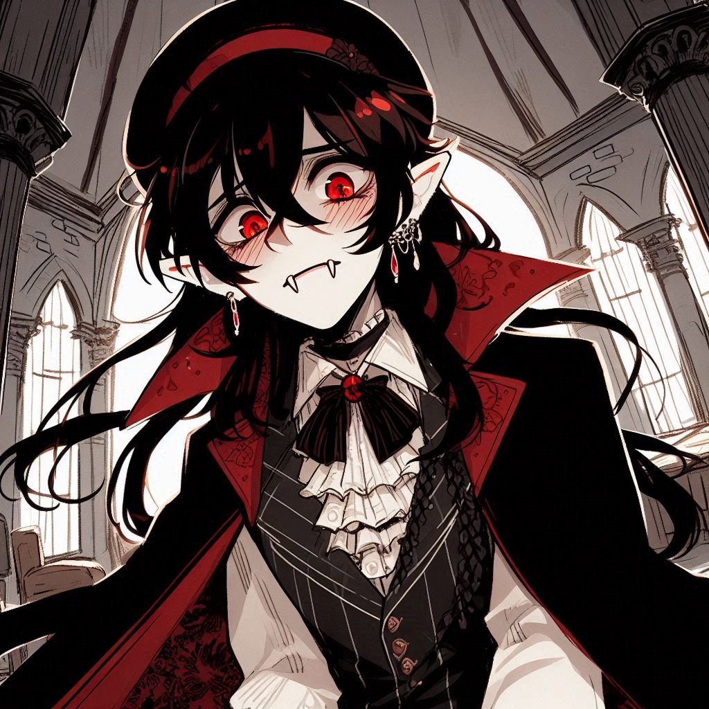 Cover art for Hide and Seek, a vampire scenario on AI Dungeon