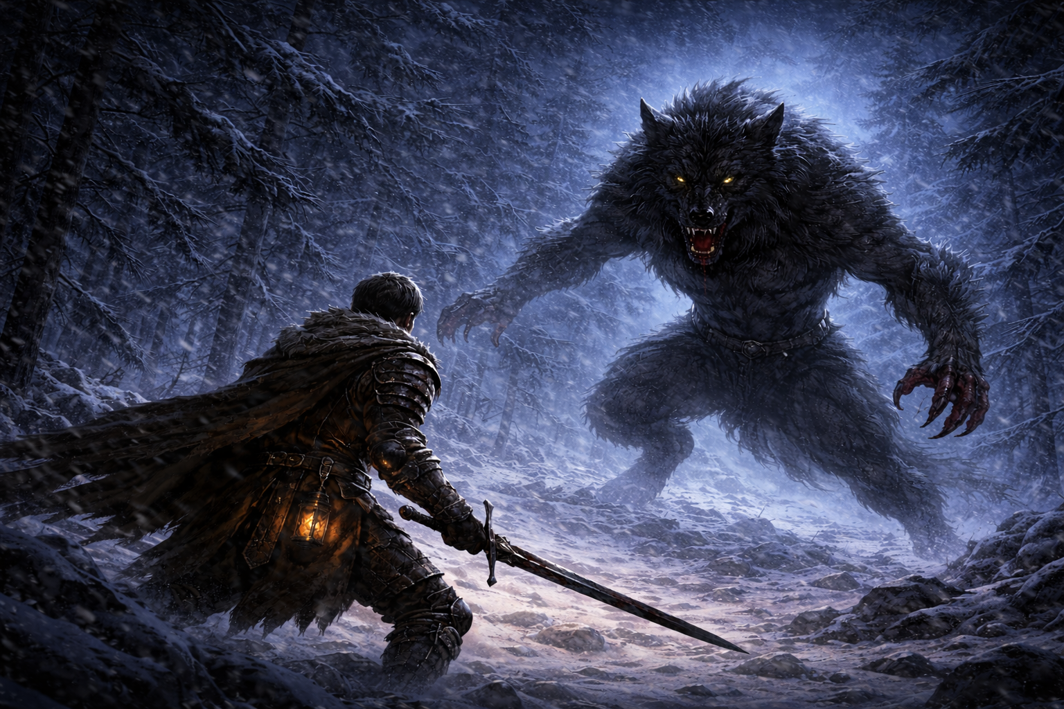Cover art for Winterblood v0.8, a winter world on Voyage