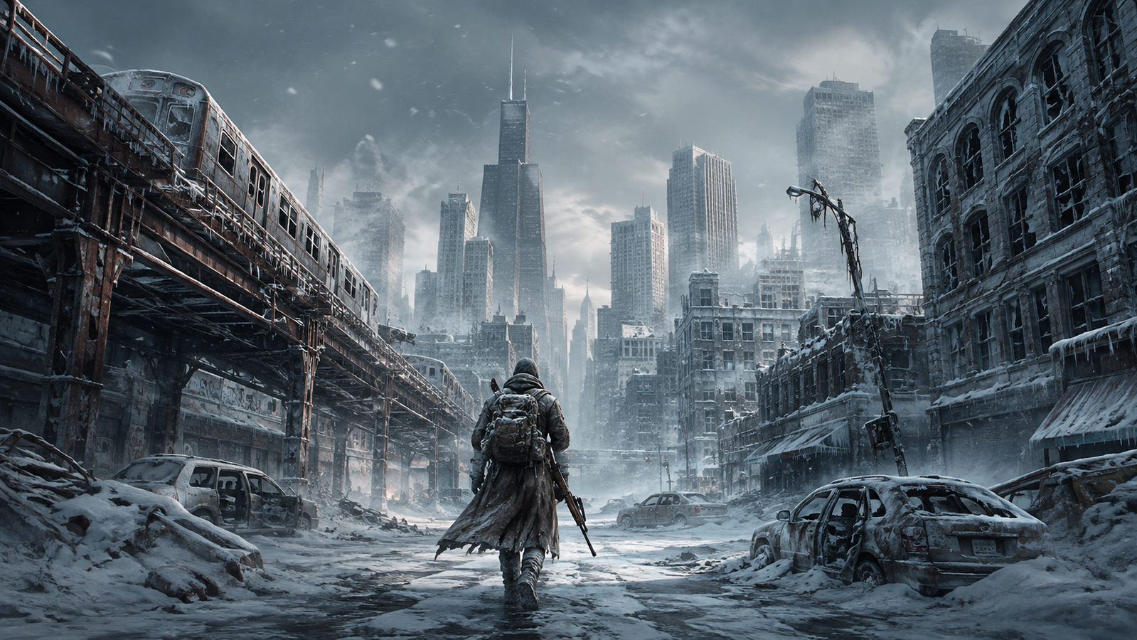 Cover art for Fallout: The Windy Wasteland, a fallout scenario on AI Dungeon