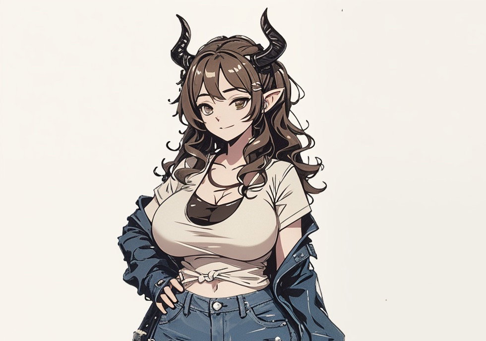 Cover art for Along comes the succubus. , a casual scenario on AI Dungeon