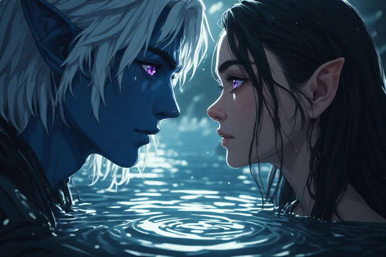 Cover art for The Root of All That Dreams, a romance scenario on AI Dungeon
