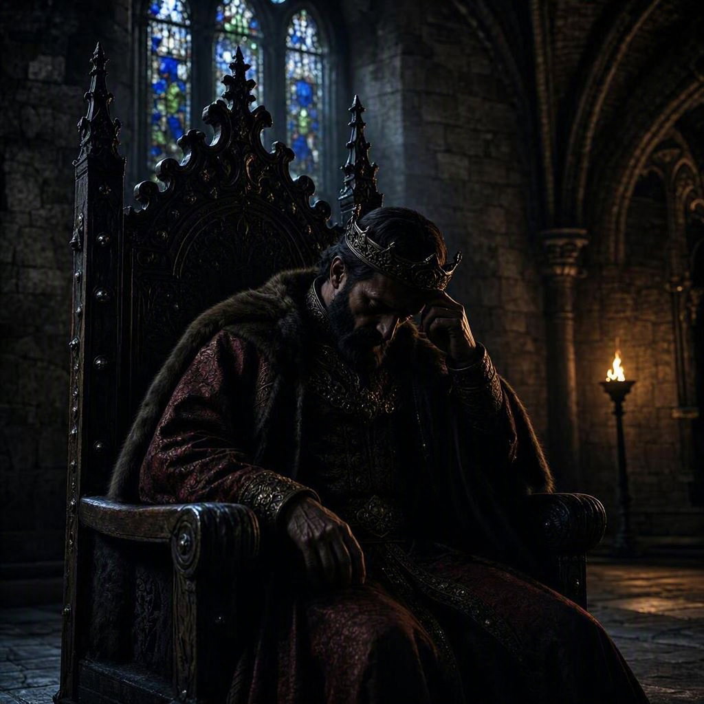 Cover art for A Failing Kingdom, a medieval scenario on AI Dungeon