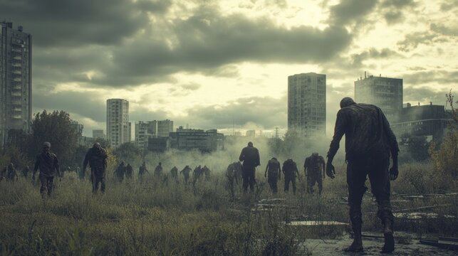 Cover art for The Rot, a zombies scenario on AI Dungeon