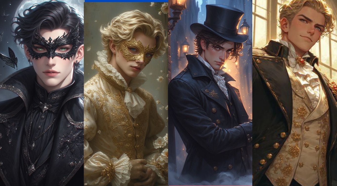 Cover art for A Quartet of Noir Intrigue , a possible romance scenario on AI Dungeon
