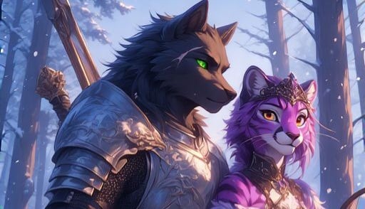 Cover art for More Than Duty , a fantasy scenario on AI Dungeon
