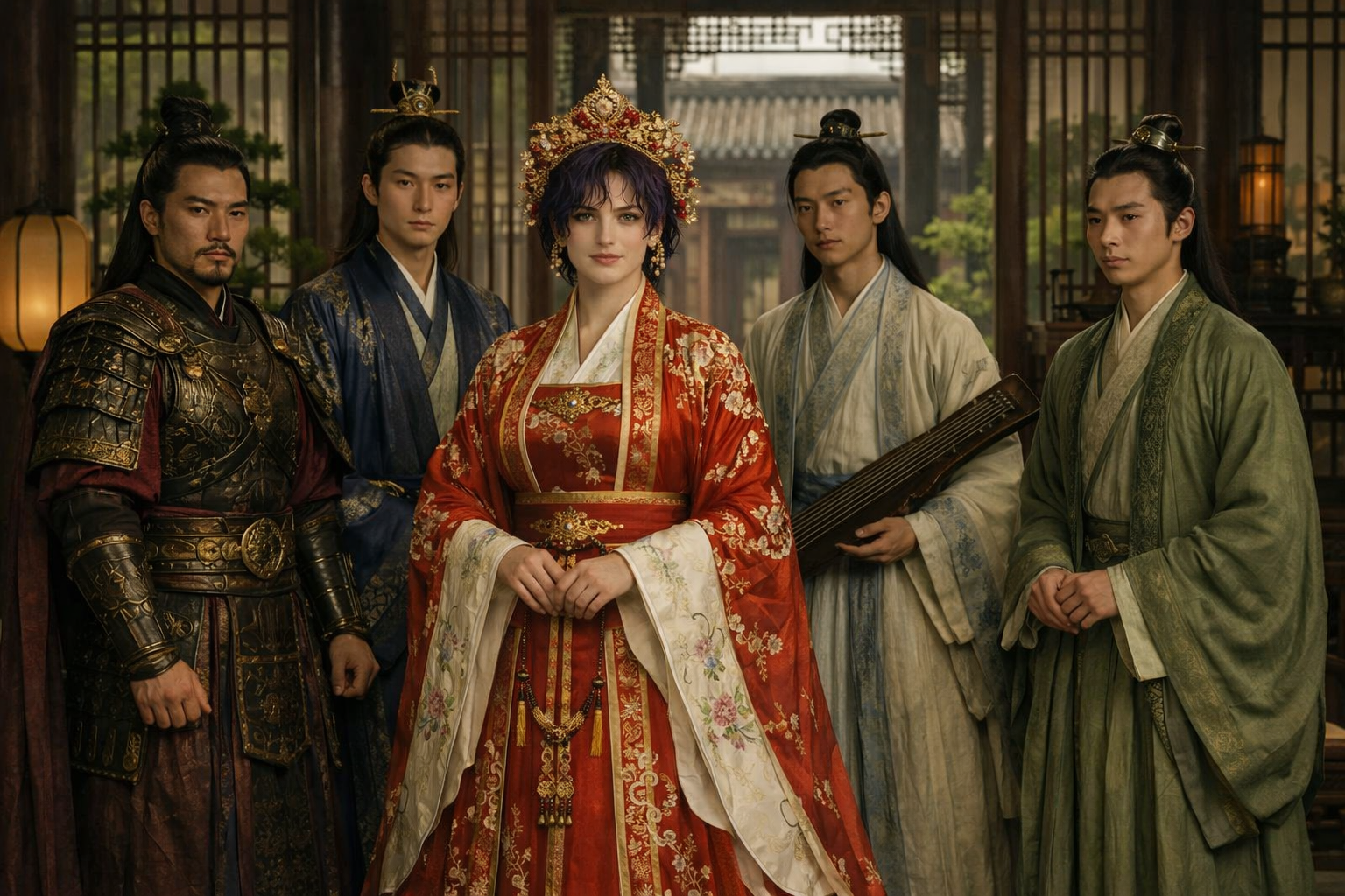 Cover art for Princess of Scandal, a chinese scenario on AI Dungeon