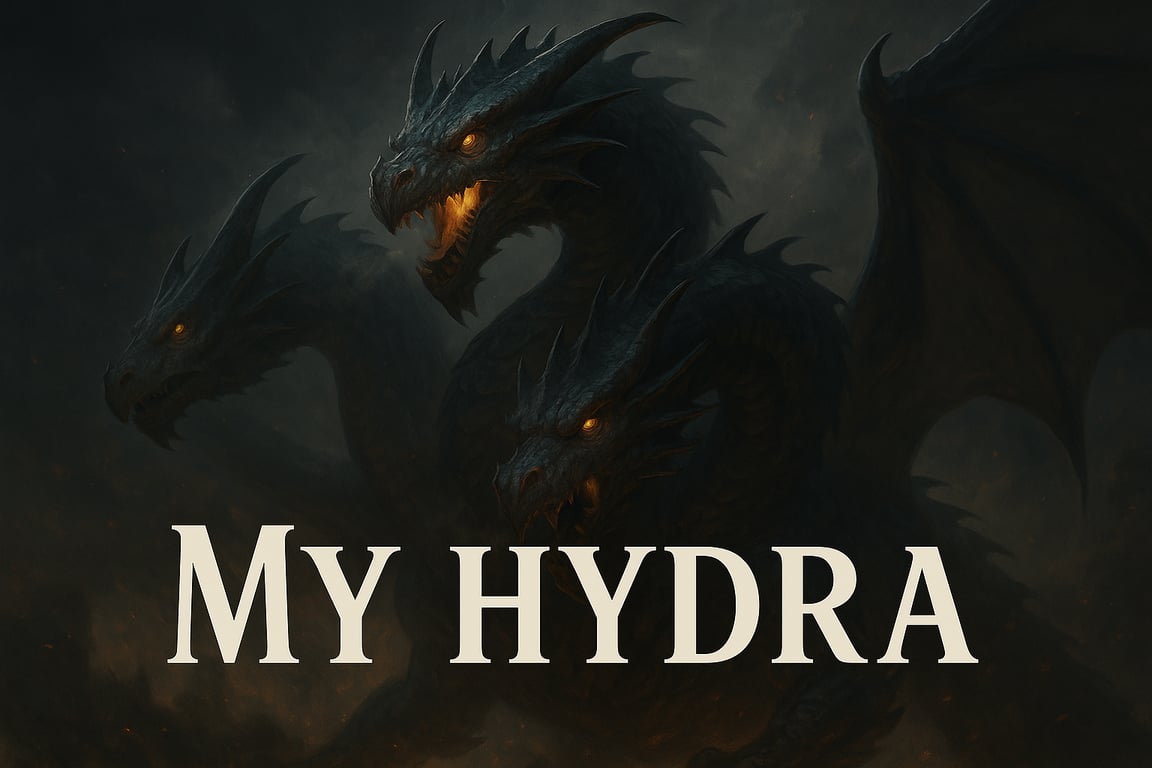 Cover art for My Hydra, a hydra scenario on AI Dungeon