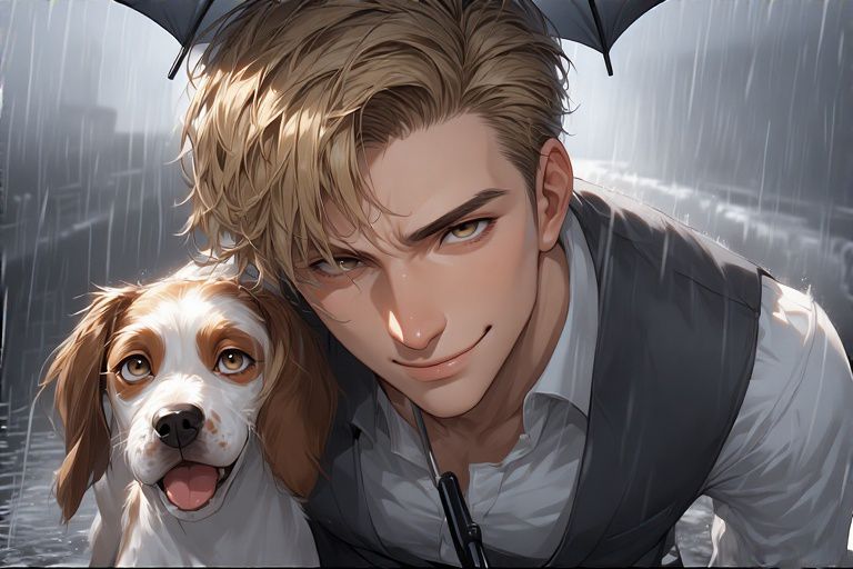 Cover art for Rain Like This, a savehusbandos scenario on AI Dungeon