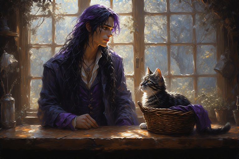 Cover art for Moonlight Inn, a cozy fantasy scenario on AI Dungeon