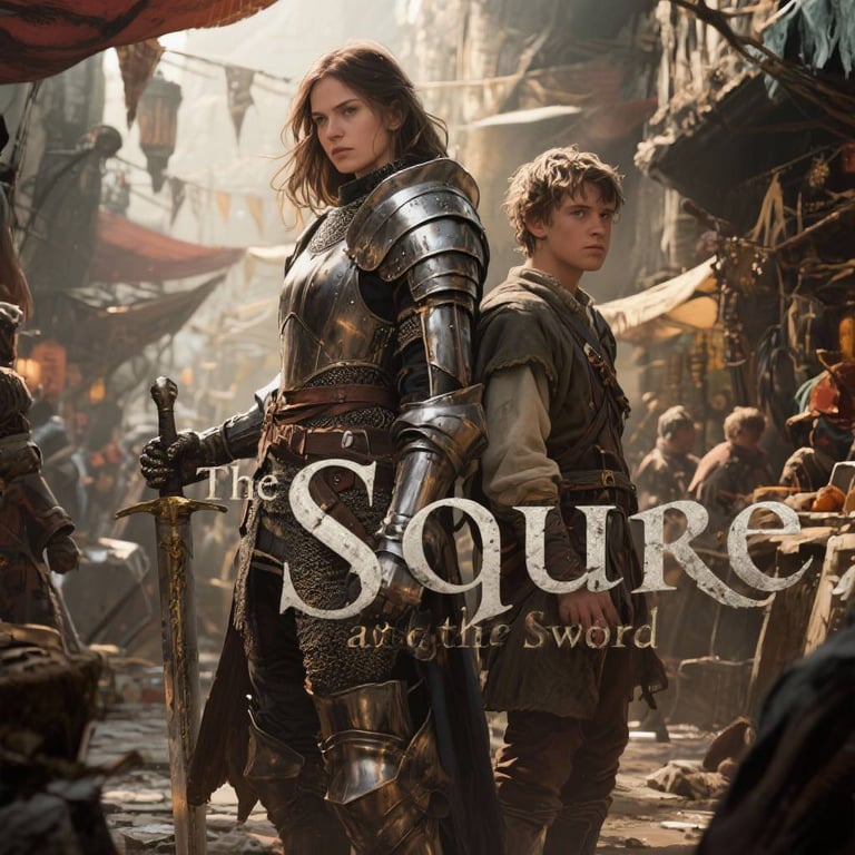 Cover art for The Squire and the Sword, a savehusbandos scenario on AI Dungeon