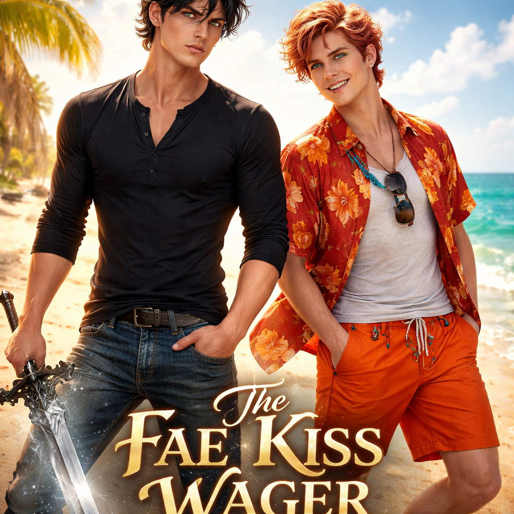 Cover art for The Fae Kiss Wager, a fairytale scenario on AI Dungeon