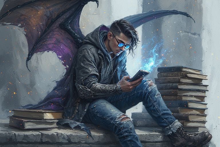 Cover art for Shields Down ๐ Spells Up ๐!, a possible romance scenario on AI Dungeon