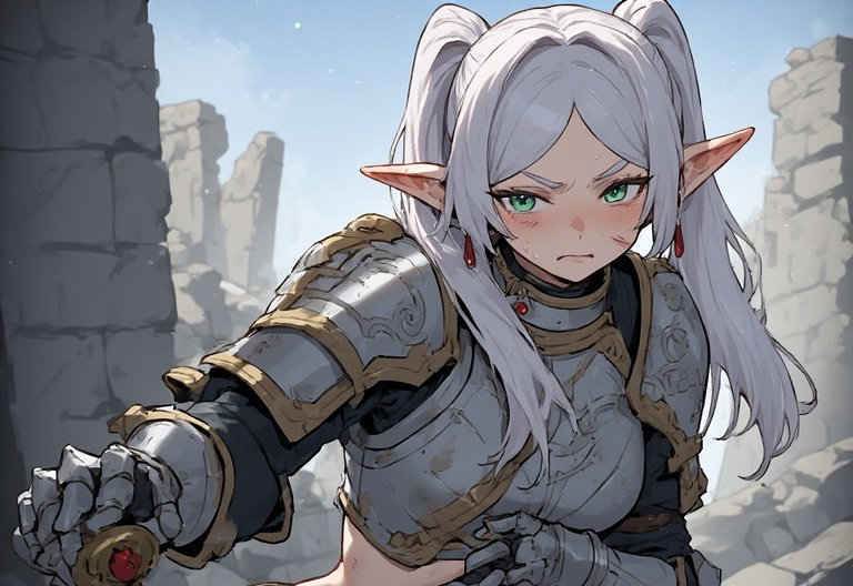 Cover art for Why wonβt you die you lowly monster!, a fantasy scenario on AI Dungeon