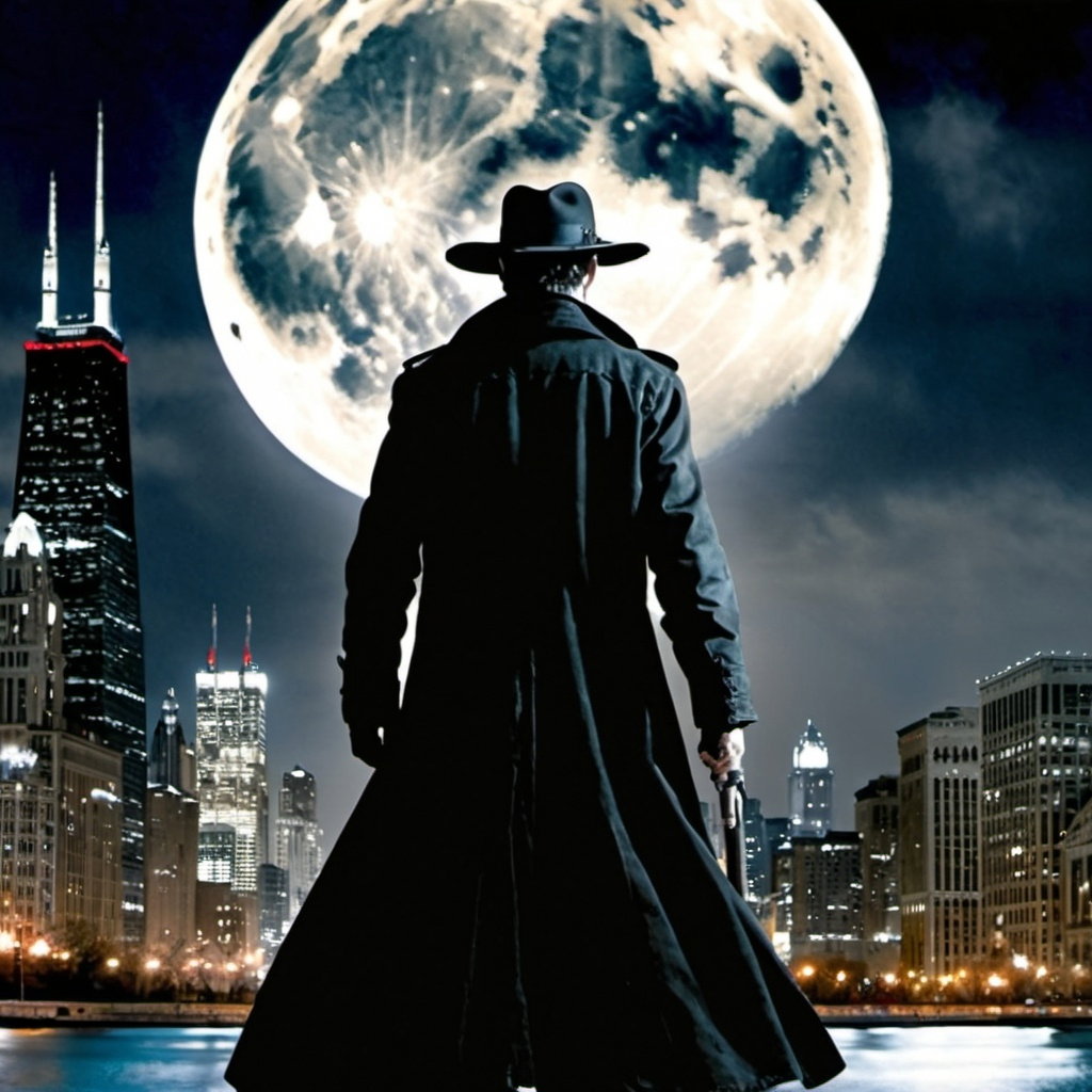 Cover art for The Dresden Files on AI Dungeon