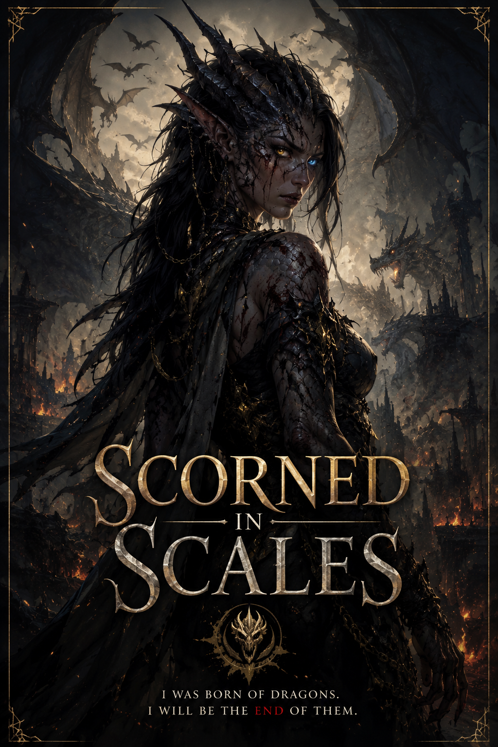 Cover art for Scorned in Scales on AI Dungeon