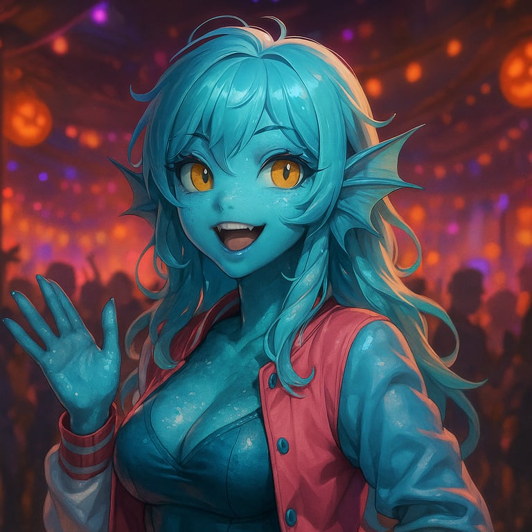 Cover art for Monster Smash! Ep3: Marina π, a monster girl scenario on AI Dungeon
