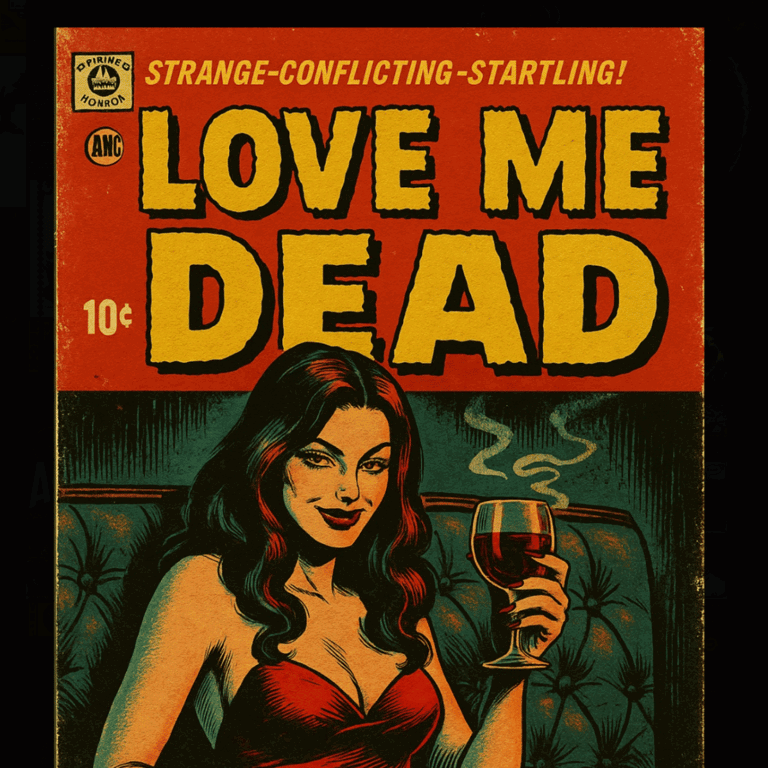 Cover art for Love Me Dead, a ludo scenario on AI Dungeon