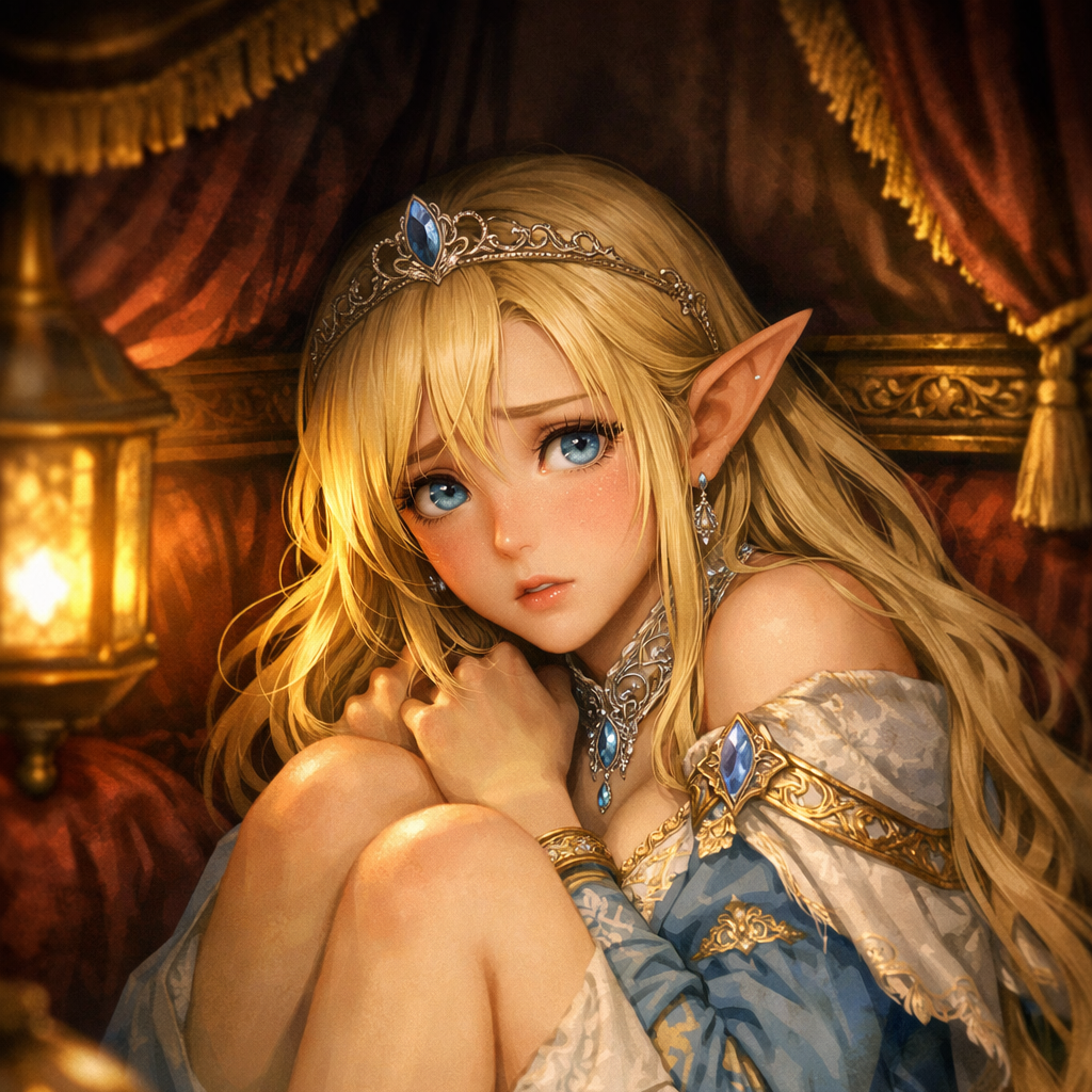 Cover art for The Princess’s Knight , an isekai scenario on AI Dungeon