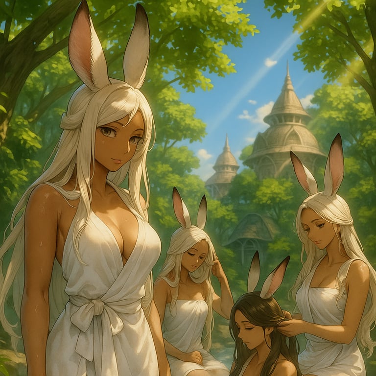 Cover art for Final Fantasy: Viera Story, a final fantasy xii scenario on AI Dungeon