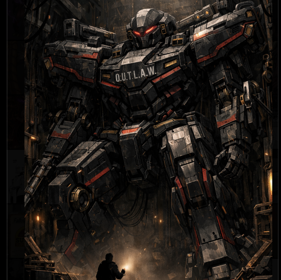 Cover art for Rebellion Drive , an outlaws scenario on AI Dungeon