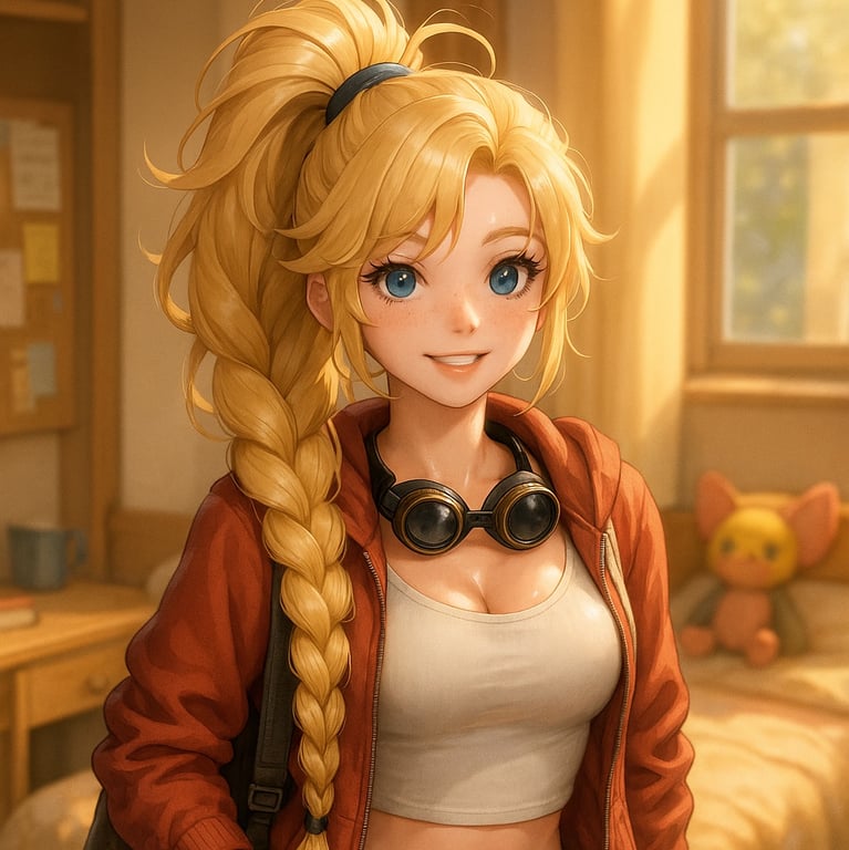 Cover art for Aetherreach University: Gemma, an university scenario on AI Dungeon