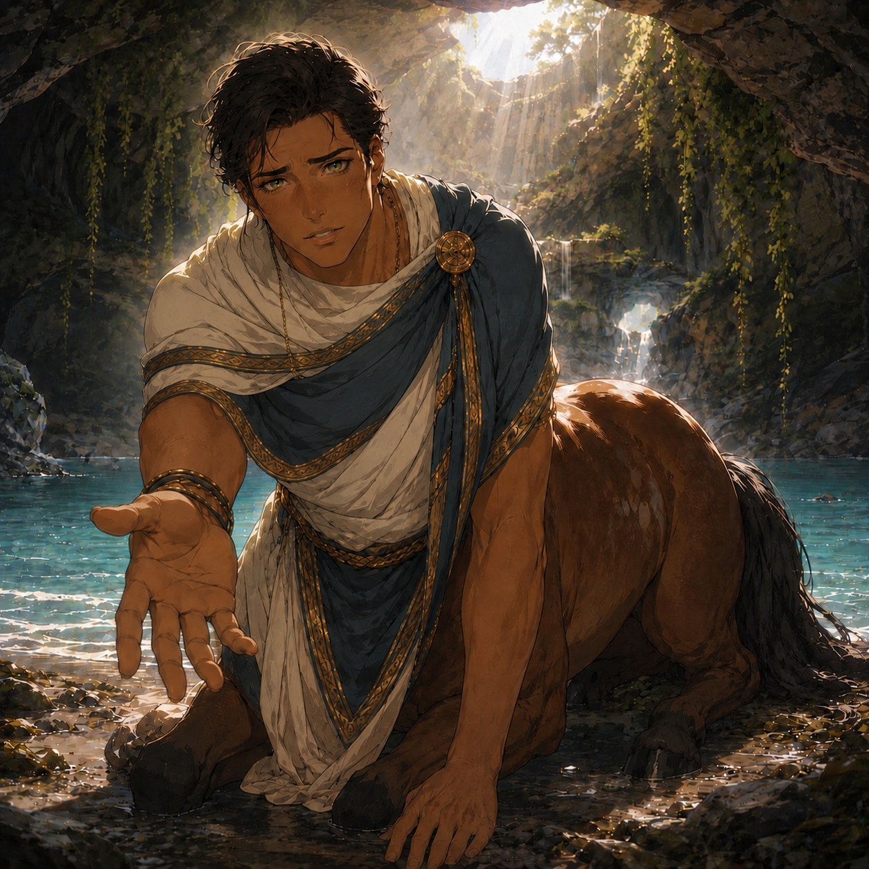 Cover art for Paradise Found (♂), a betrayal free scenario on AI Dungeon