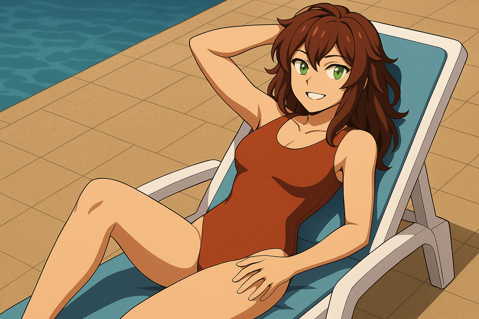 Cover art for Perfect Vacation, a lewd leah scenario on AI Dungeon