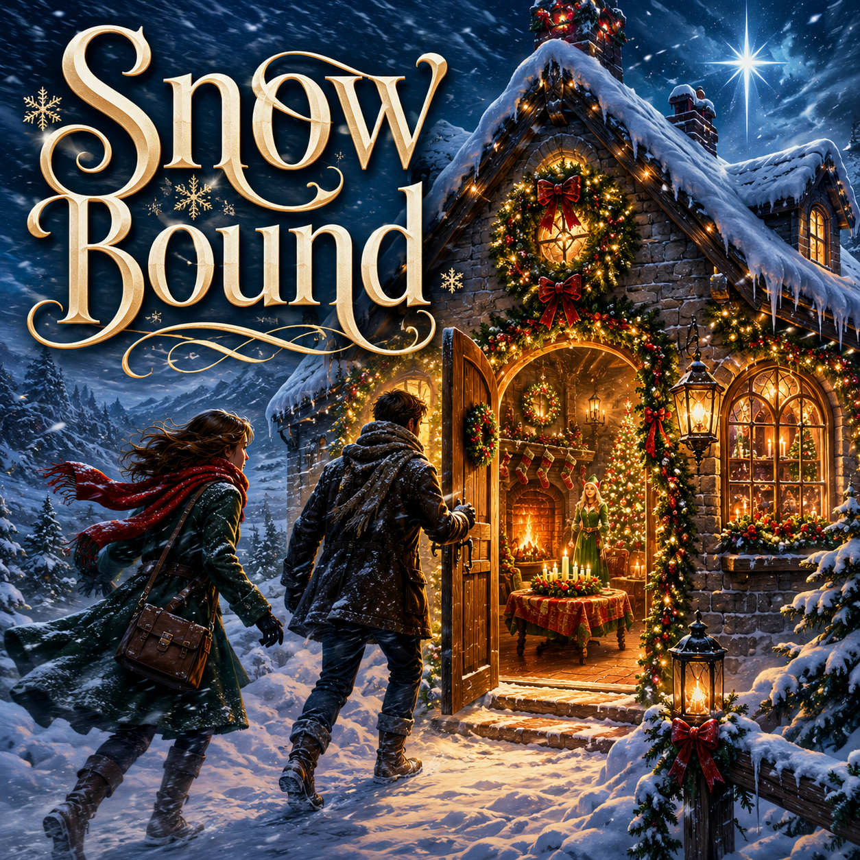 Cover art for Snowbound 🎭, a christmas scenario on AI Dungeon