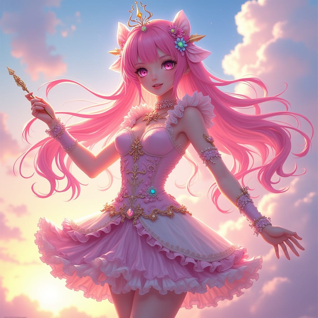Cover art for Guardian of Light - You are her nemesis, an anime scenario on AI Dungeon