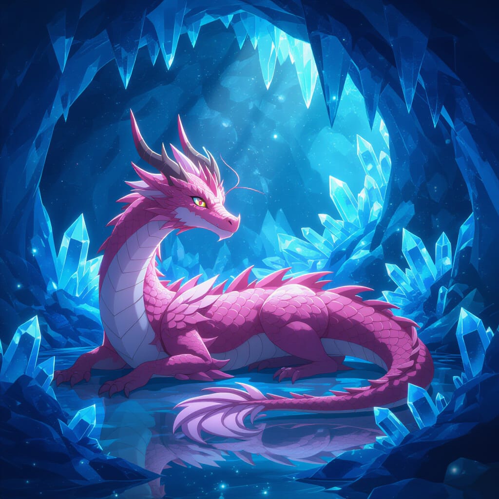 Cover art for Be a legendary beast: You are a dragon!, a dragon scenario on AI Dungeon