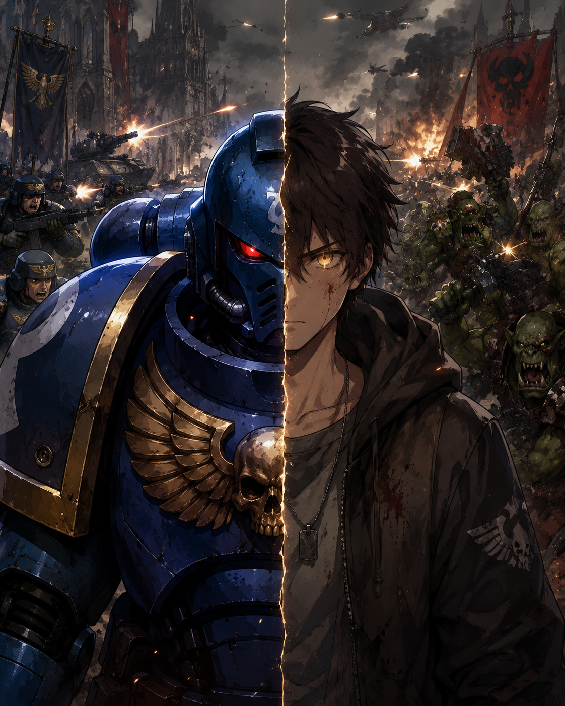 Cover art for Warhammer40K: Isekay?! Oh no..., a warhammer 40 k scenario on AI Dungeon