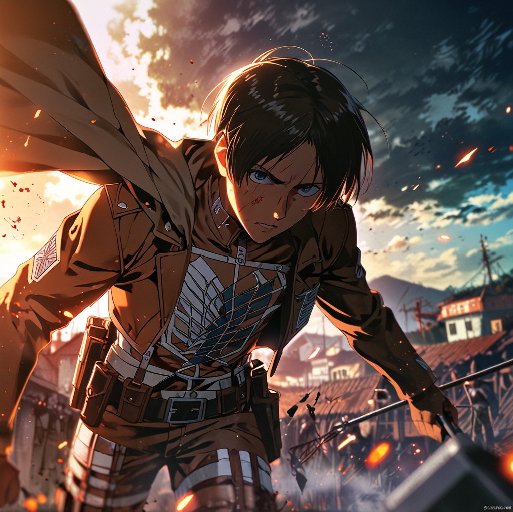 Cover art for Attack On Titan: Titan Awakenings, an action scenario on AI Dungeon