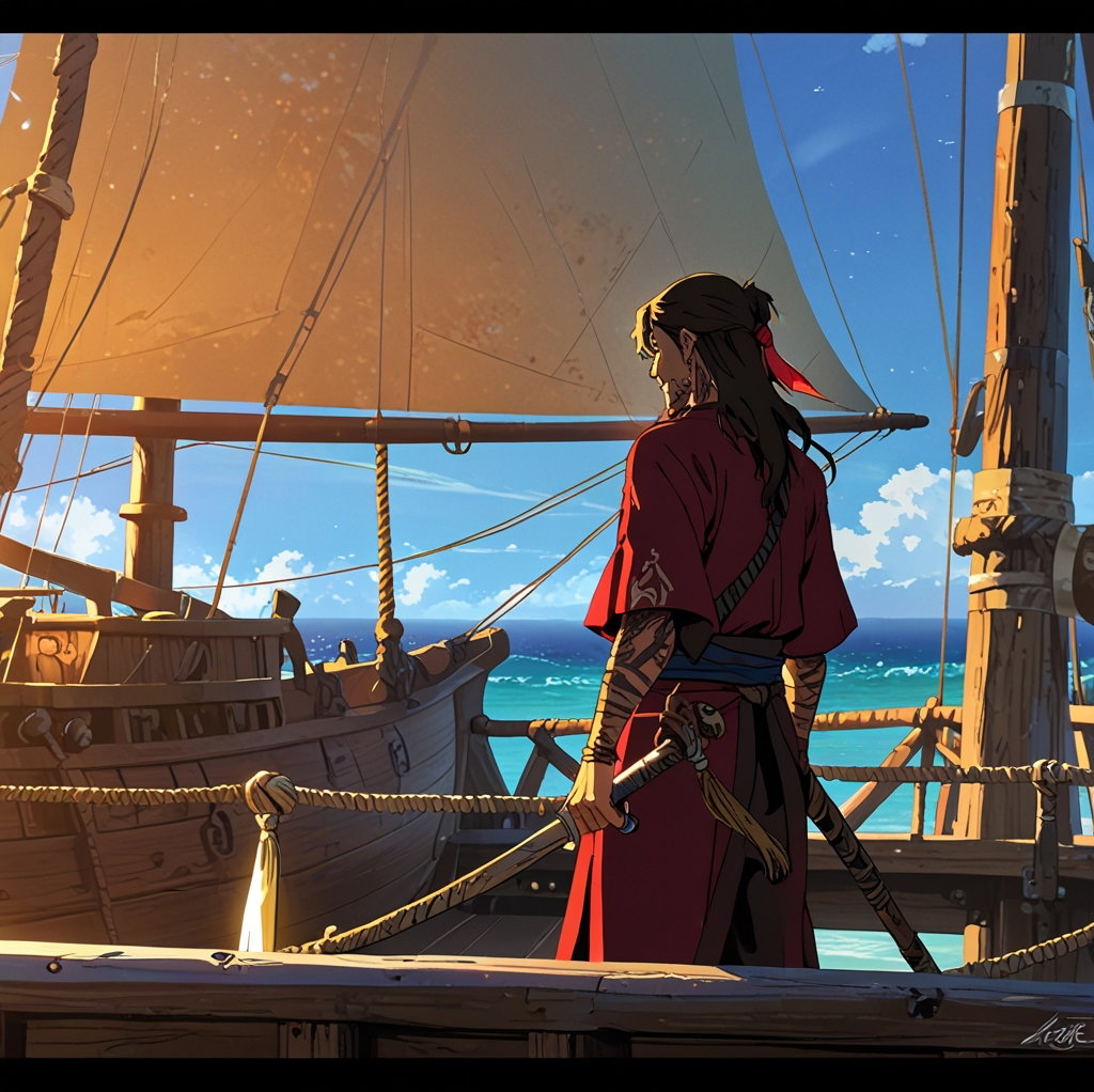 Cover art for One Piece: New Generations, an adventure scenario on AI Dungeon