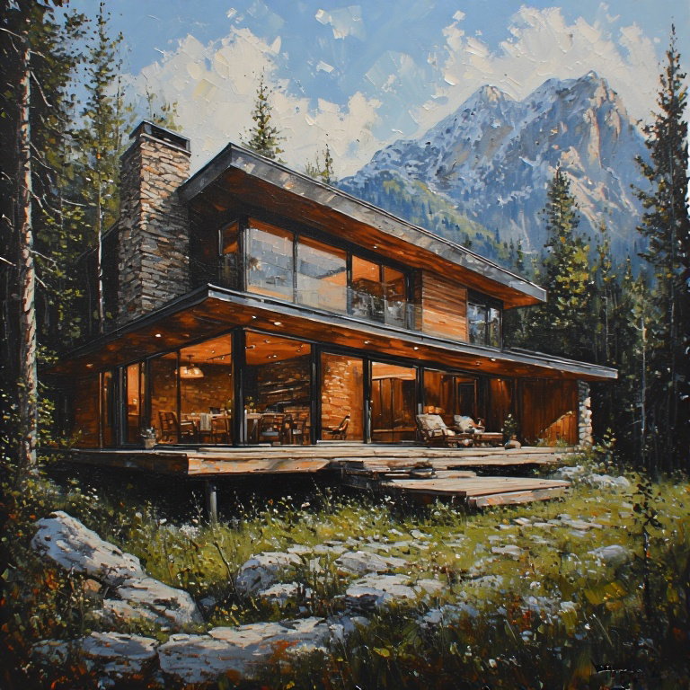 Cover art for VGAA – Cabin by the lake, a dnd scenario on AI Dungeon