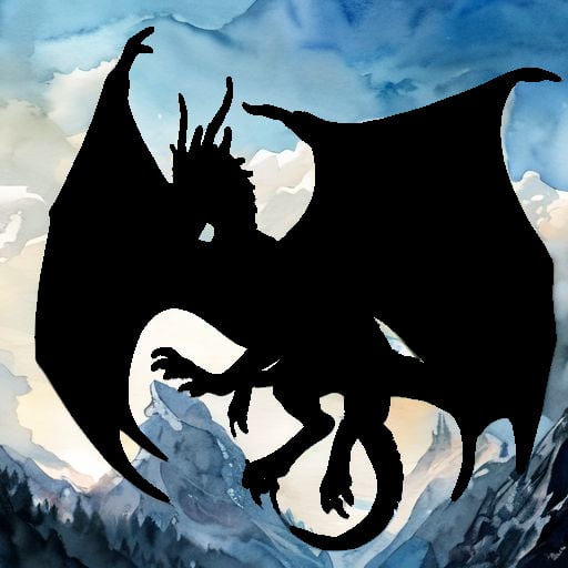 Cover art for A study on dragons II, a dragon scenario on AI Dungeon