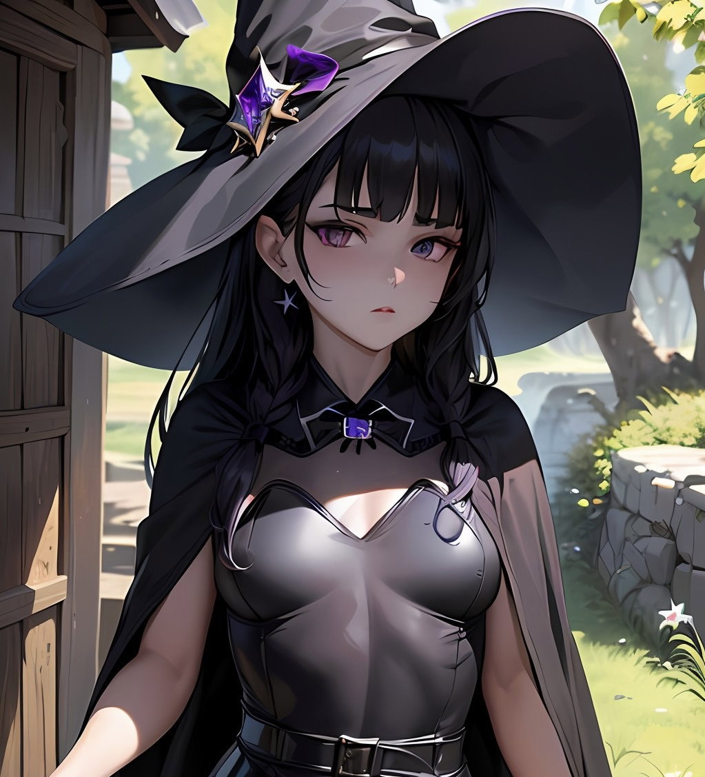 Cover art for Bewitched the Witch! on AI Dungeon