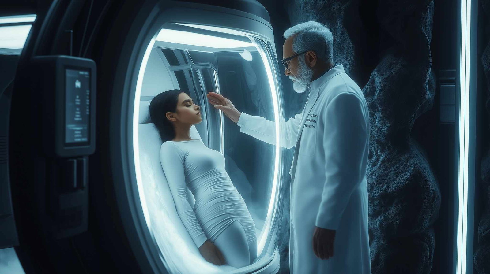 Cover art for Eve of perfection, a laboratory scenario on AI Dungeon