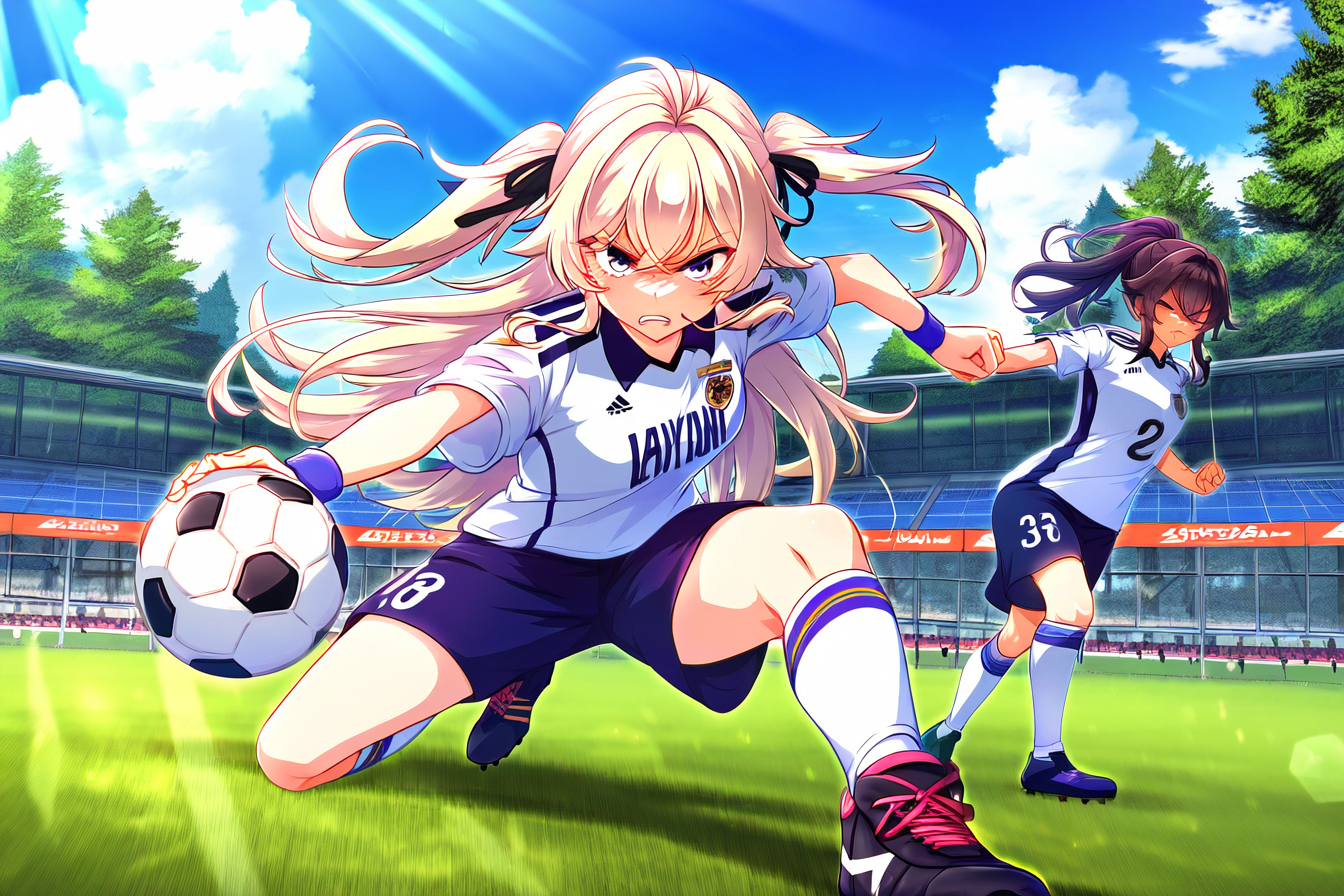 Cover art for Soccer Star, a soccer scenario on AI Dungeon