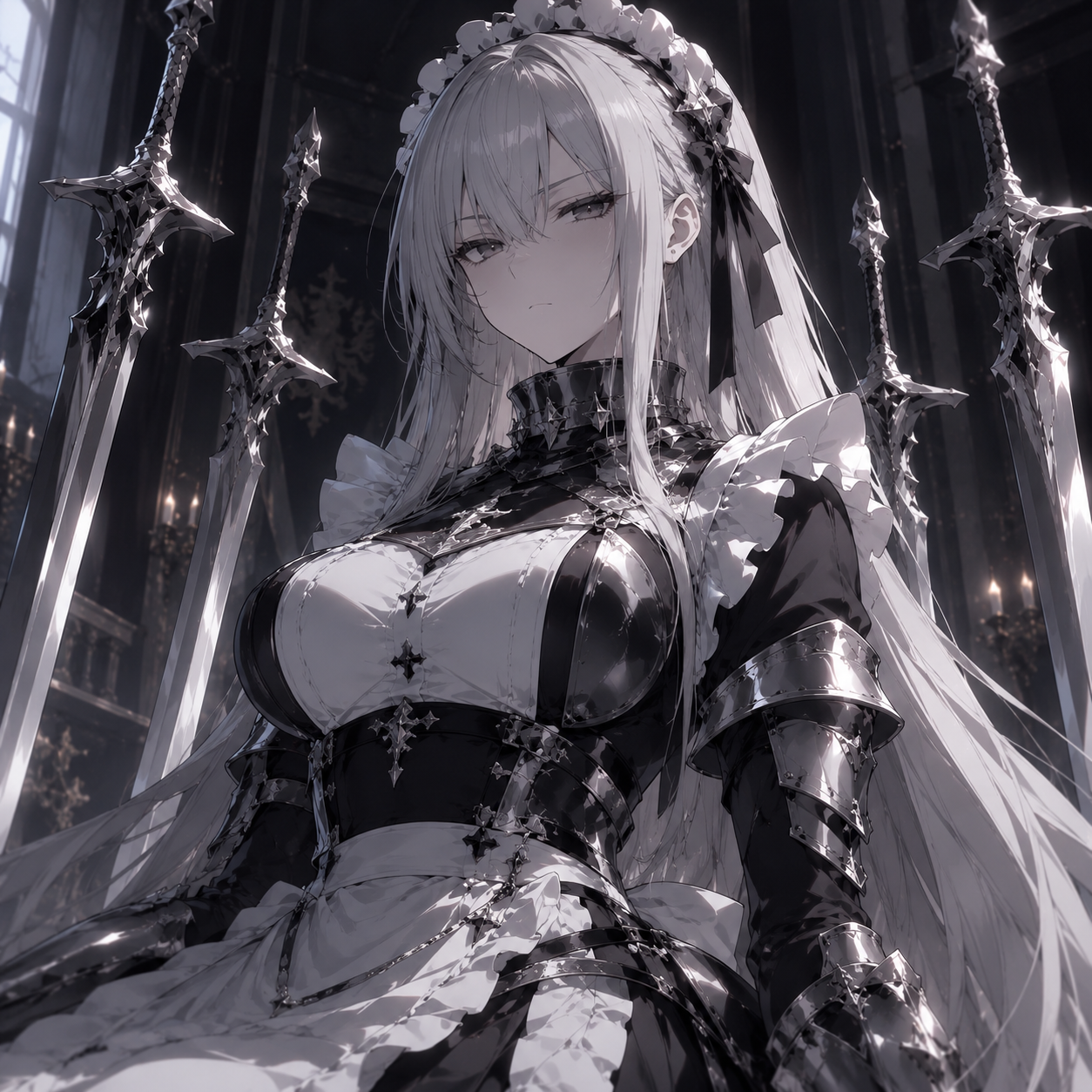 Cover art for Your personal knight⚔️, a maid scenario on AI Dungeon