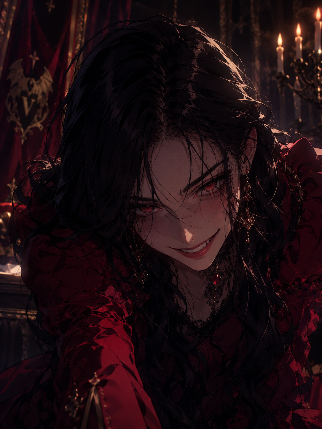 Cover art for 🩸Blood Slave🩸, a vampire scenario on AI Dungeon