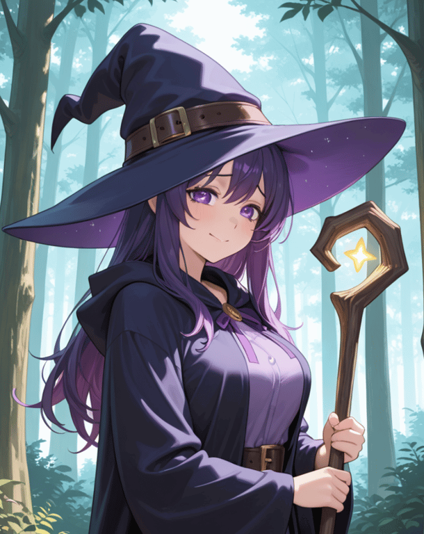 Cover art for Leaving Witch, a human scenario on AI Dungeon