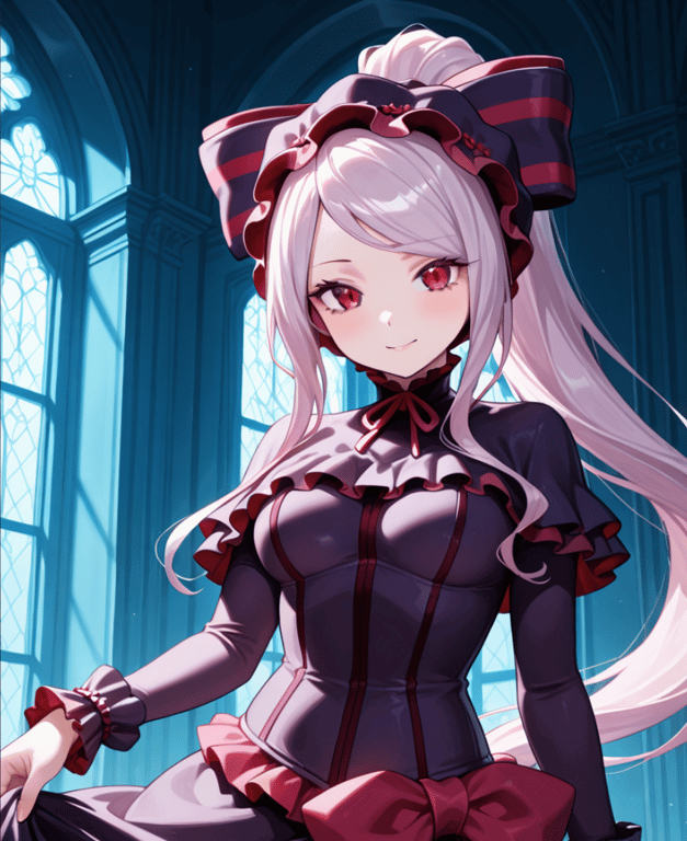 Cover art for 20. Shalltear sworn you loyalty, a cruelty scenario on AI Dungeon