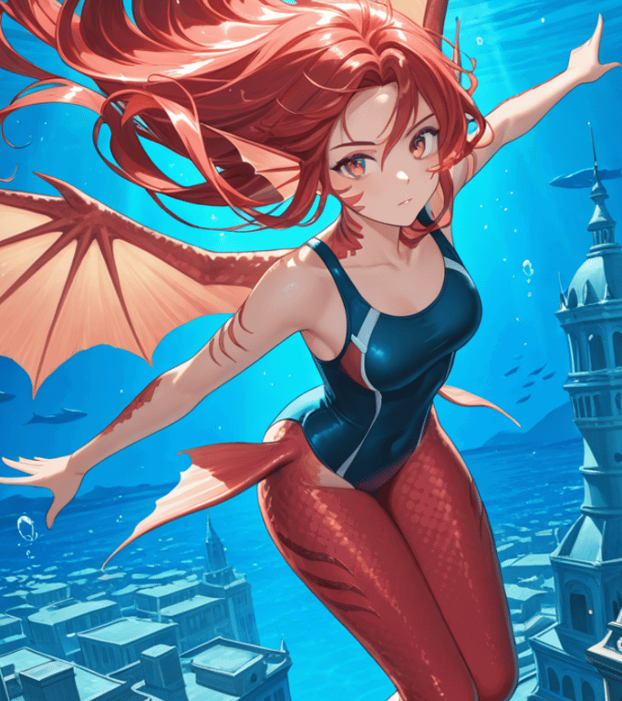 Cover art for Underwater kingdom, a fins scenario on AI Dungeon