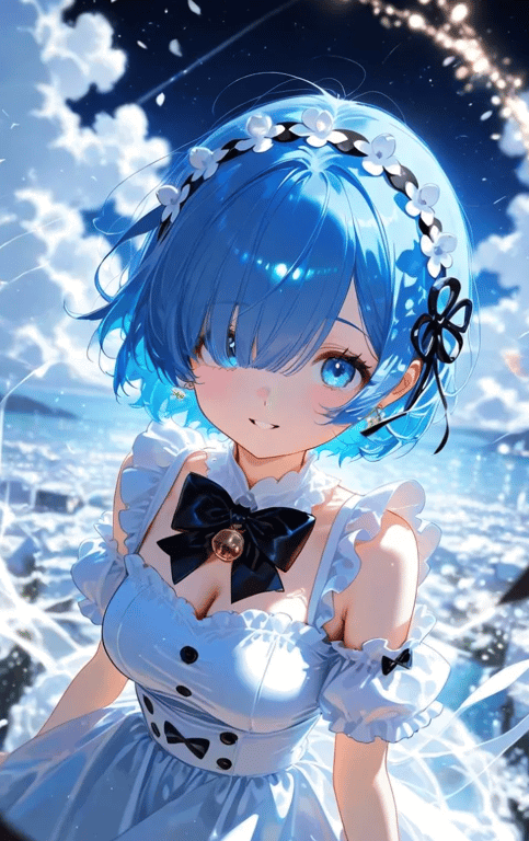 Cover art for 18. Rem is demihuman, a cruelty scenario on AI Dungeon