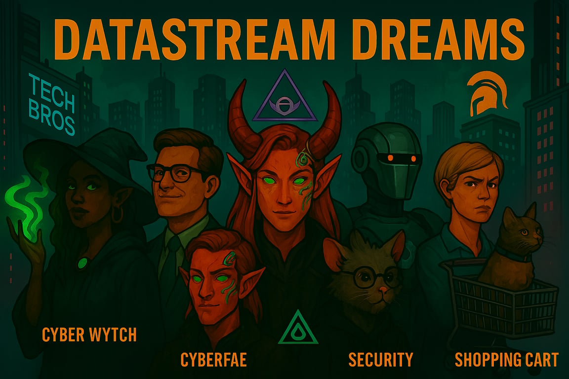 Cover art for Datastream Dreams Trivia Adventure, a nsfw scenario on AI Dungeon