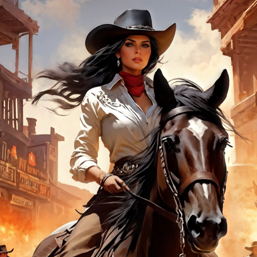 Cover art for Vile West, a nsfw scenario on AI Dungeon