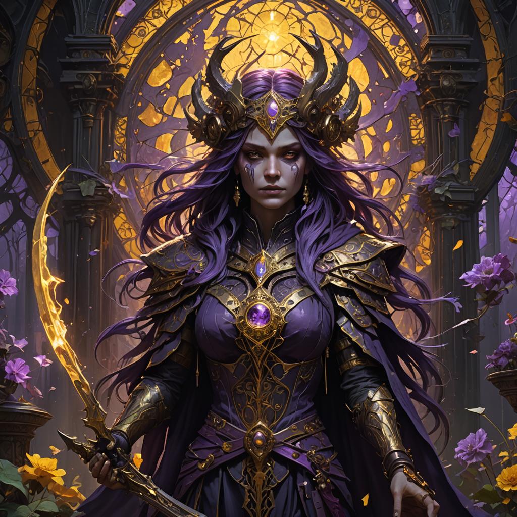 Cover art for World of Vile Darkness, an evil scenario on AI Dungeon