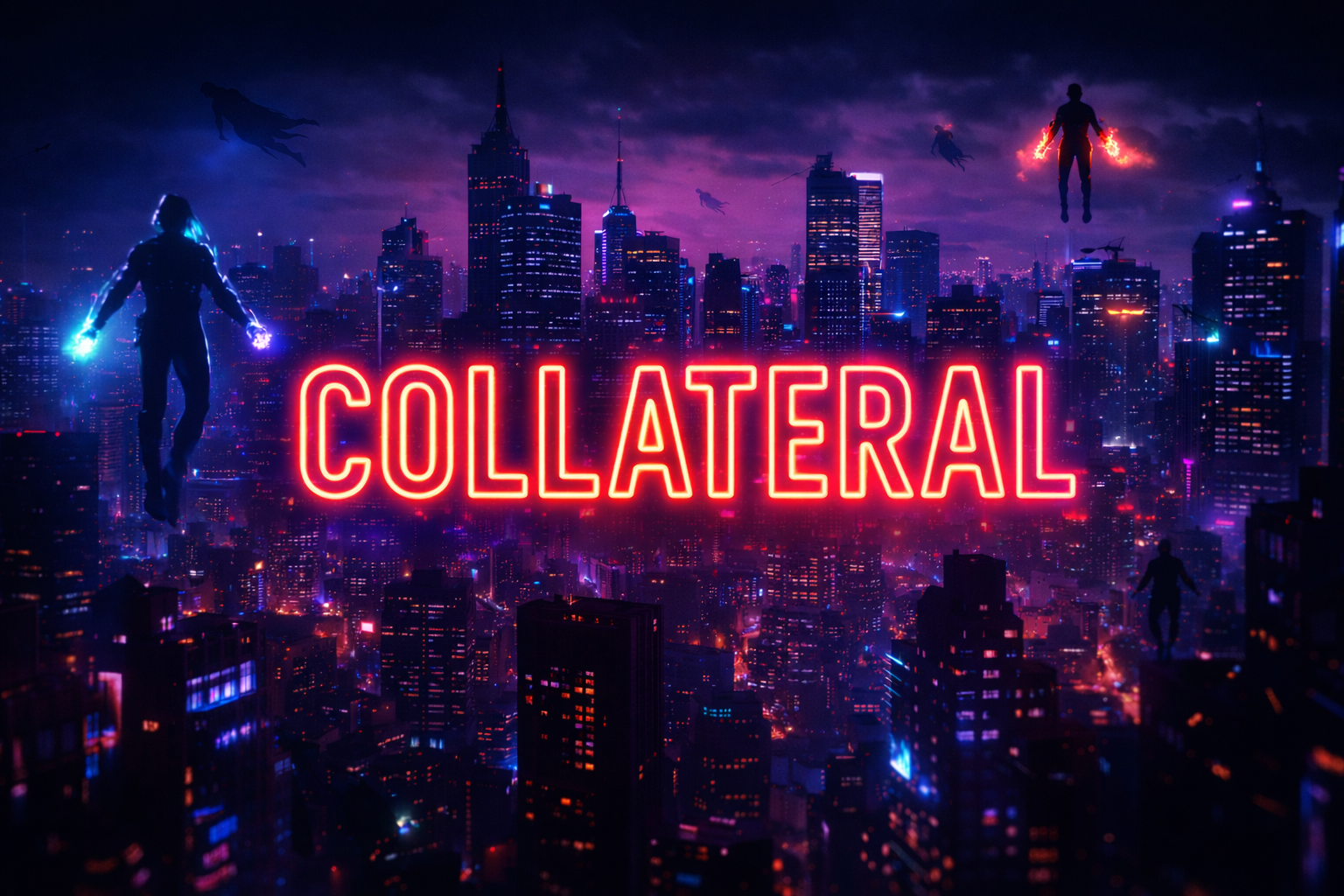 Cover art for Collateral, a superpowers scenario on AI Dungeon