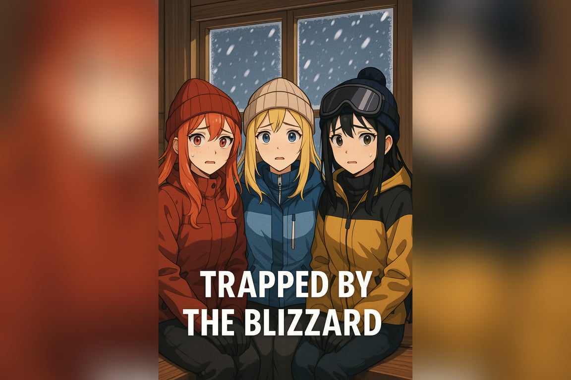Cover art for ❄️ Trapped By The Blizzard ❄️, a snowed in scenario on AI Dungeon